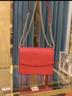 Tory Burch Robinson Small Shoulder Chain Bag 