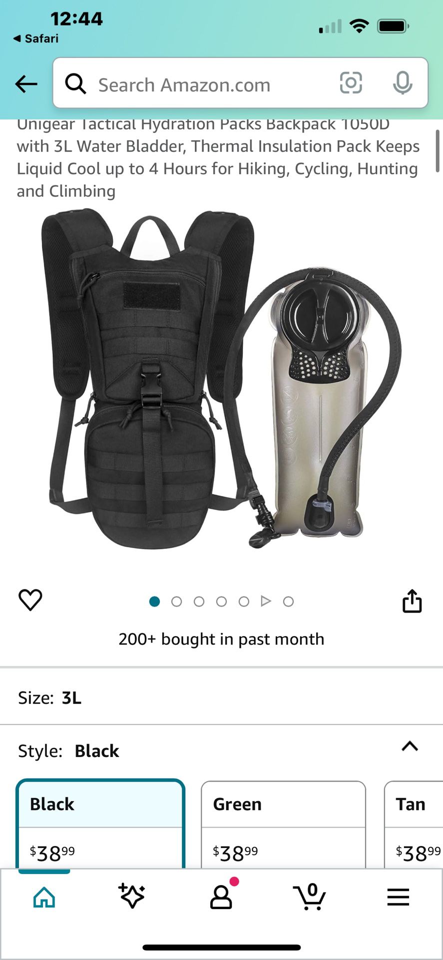 Tactical Hydration Packs Backpack 