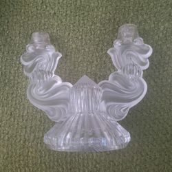 ART DECO DOBLE CANDLE STICK HOLDER 