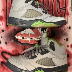 Jordan 5 Green Bean 