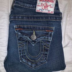 True Religion, Low Rise Bootcut Jeans | Size 26