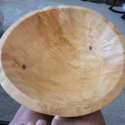 Hand Carved African Wooden Bowl