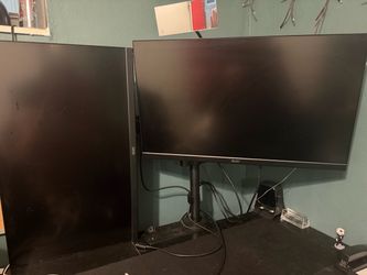 Two Acer Computer Monitors