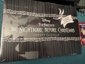 NEW LE Loungefly Disney Nightmare Before Christmas Enamel 12 Pin Advent Calendar SEALED