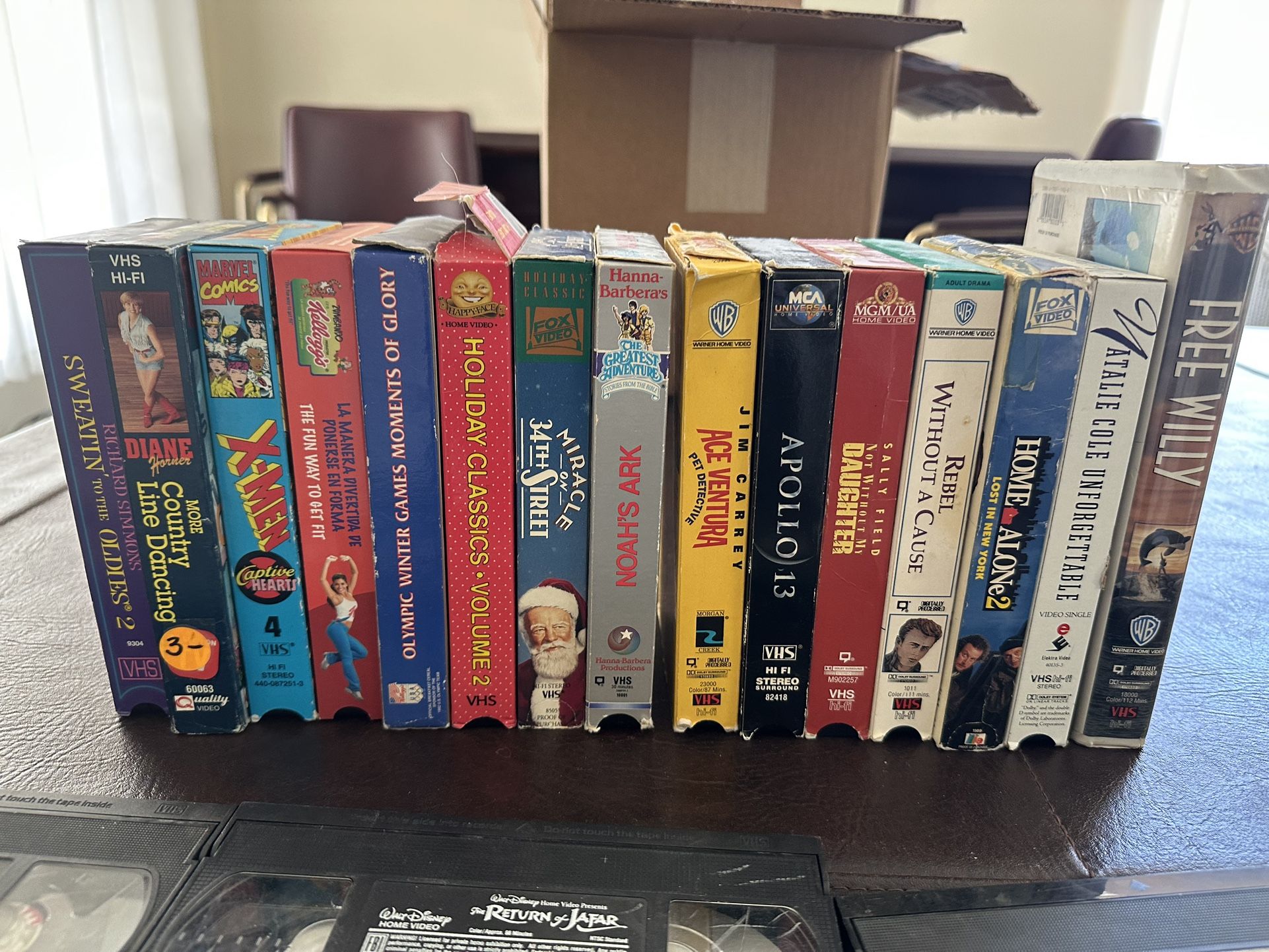 80s-90s VHS movies and tv