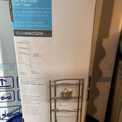 New Bathroom Shelving From Lowes