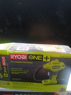 RYOBI 18-Volt ONE+ Cordless Power Inflator (Tool-Only)