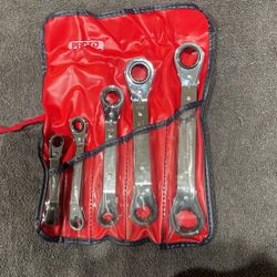 Proto J1180A Offset Reversible Box End Wrench Set