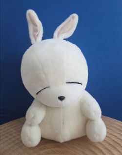 Vintage MASHIMARO 2000 Yeopki Tokki Anime Bunny 16" Plush