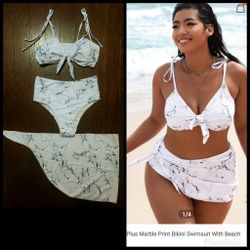 New 3 Piece Bikini Set