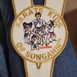 ATA Karate Kids of Songham Taekwondo Gold V Patch