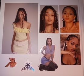 Katseye manon mini photocard postcard charm sticker bundle