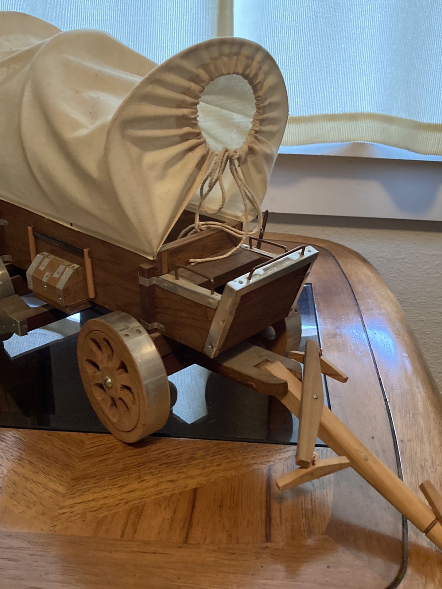 Realistic Handmade Covered Wagon PRICED TO SELL