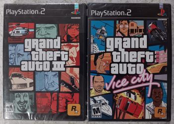GTA III & Vice City PS2 Bundle
