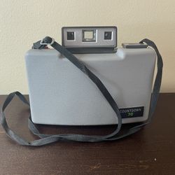 Vintage Polaroid Countdown 70 Land Camera W/ Strap