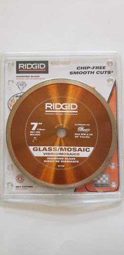 Ridgid 7" glass mosaic blade