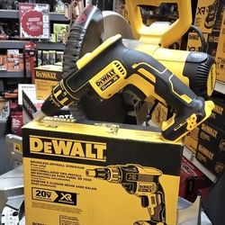 DEWALT 20V MAX LITHIUM ION XR BRUSHLESS DRYWALL SCREWGUN (TOOL ONLY)