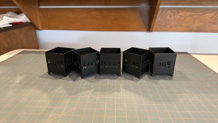 5 tea, light candleholders