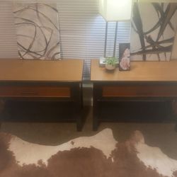 Refinished American Night Stands Large