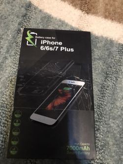 Battery case for iPhone 66S7 plus case