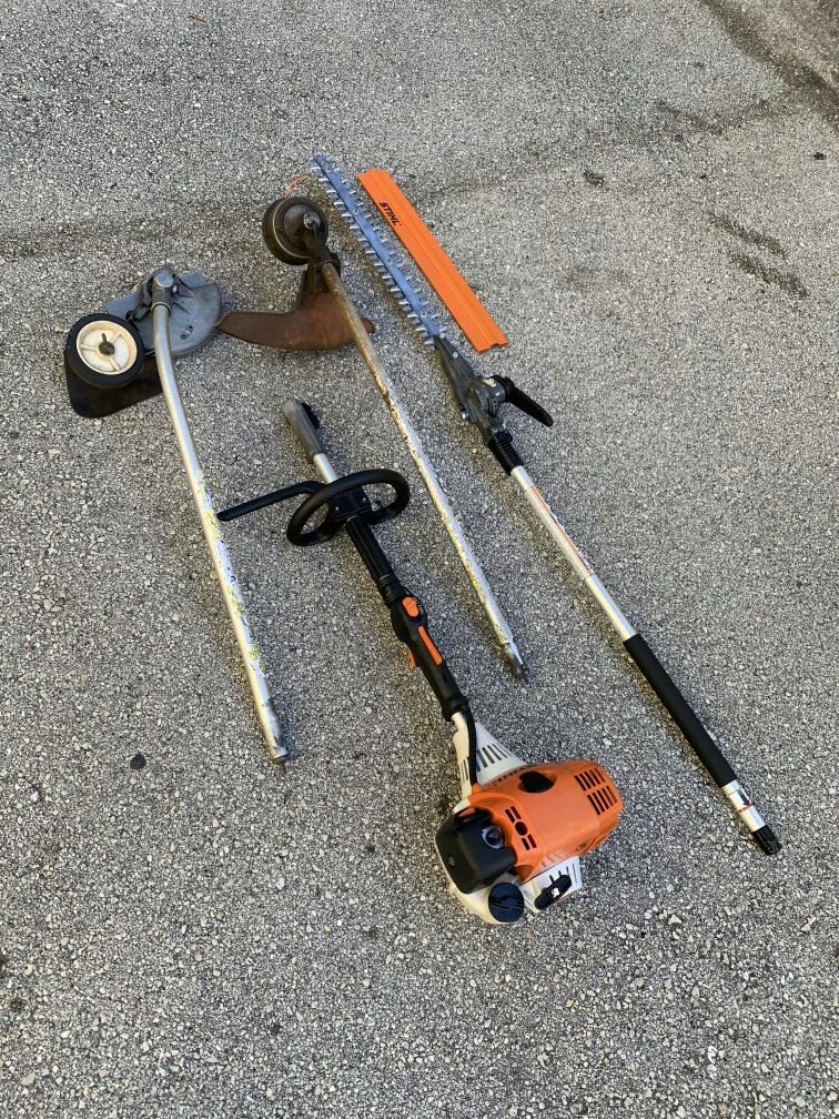 Stihl kombi system KM110R trimmer edger weed eater