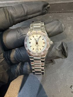 Bulova Marine Star Women’s Stainless Steel Watch – Elegant & Stylish
