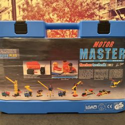 FisherTech Motor Master Building Kit. Factory Sealed and Unopened. Made in Germany. #30302