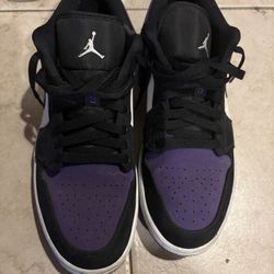 Jordan 1 Low Court Purple