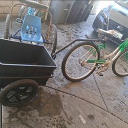 Only The Bicycle Trailer No Bicycle 