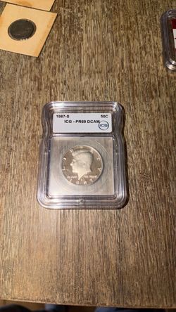 1987-S Kennedy Half Dollar ICG PR69 DCAM