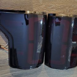 Full LED TAIL Light Smoked Lens for 15-20 Ford F150 