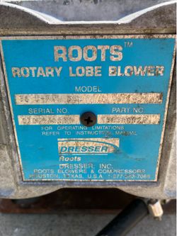 Roots Rotary Lobe Blower