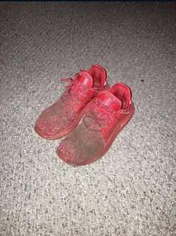 Red Adidas Size 7