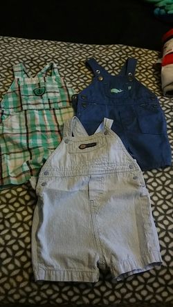 BABY OVERALLS 12 MONTHS AND 9 MONTHS