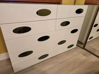 DRESSERS COSTUME MADE 10 DRAWERS