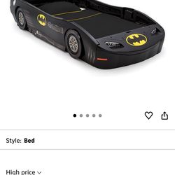 Batman Batmobile Twin Bed – Kids Car Bed – Delta Children