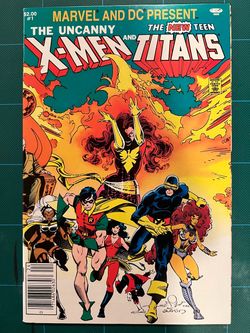 Marvel and DC Present X-Men and Teen Titans #1