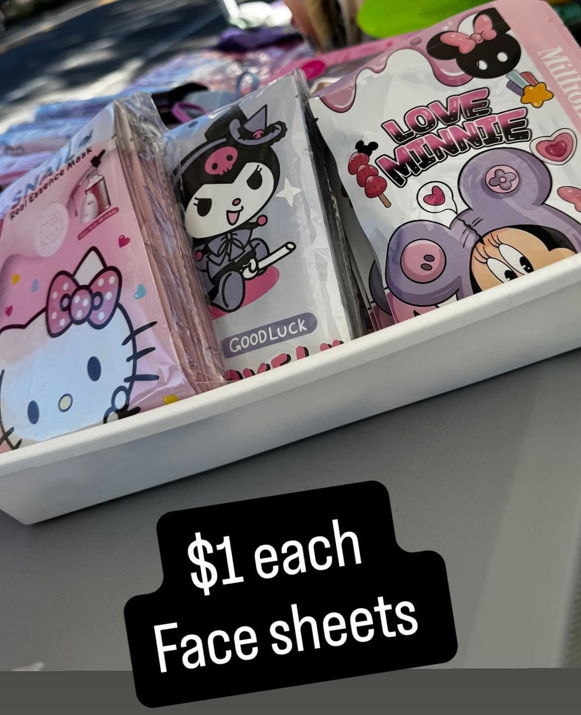 Face Masks $1