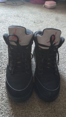 Jordan 5 Black matelic