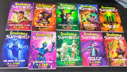 Goosebumps complete set 1-10 Slappyworld