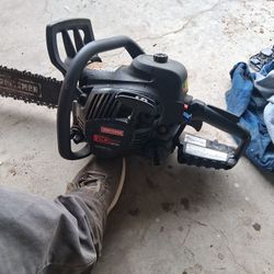 Craftsman 20 Inch Chainsaw Like New