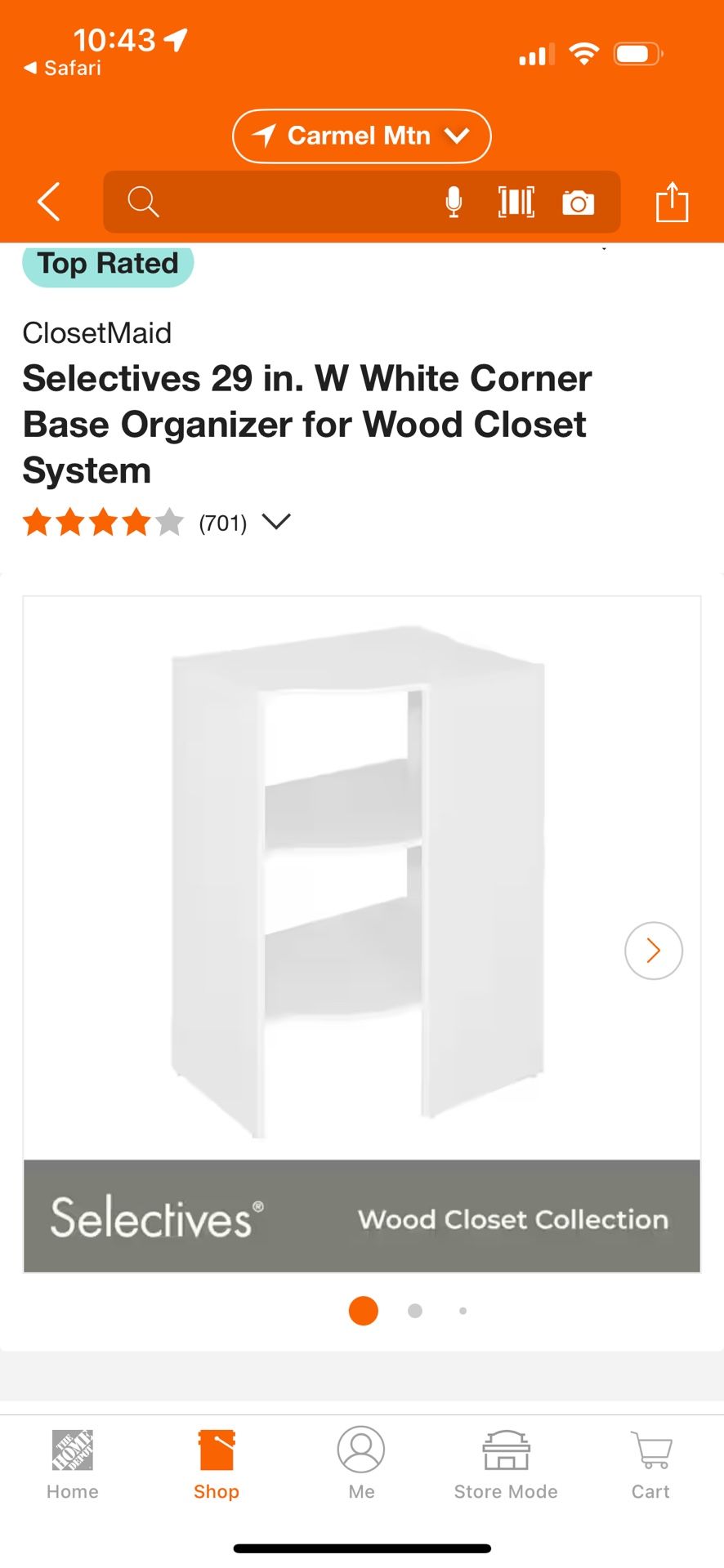 Closet Modular Shelving/storage