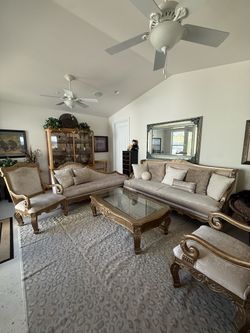 Italian antique couch / sofa set