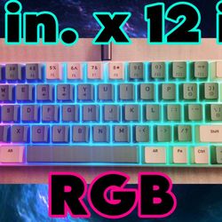 ☆ Green & White RGB Gaming Keyboard ☆
