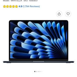 2024 MacBook Air M3 Chip $900