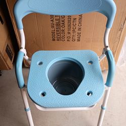 Shower Chair/Commode Combo - New