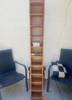 IKEA wooden CD shelf