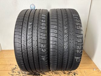 2 tires 265 35 22 Michelin Pilot Sport All Season 4 high tread