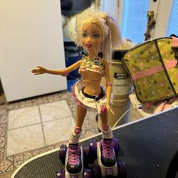 Barbie My Scene Roller Set “ Kennedy “ Doll