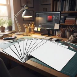 New 10 Pack Of Sublimation Mouse Pad Blanks